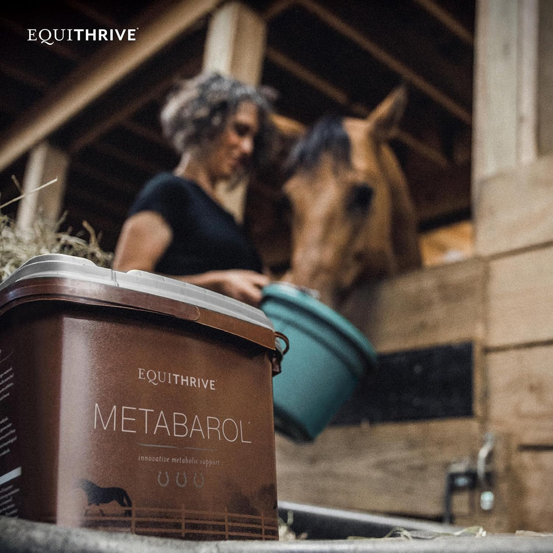 Equithrive Metabarol Horse Supplement, Powder, 2 lbs