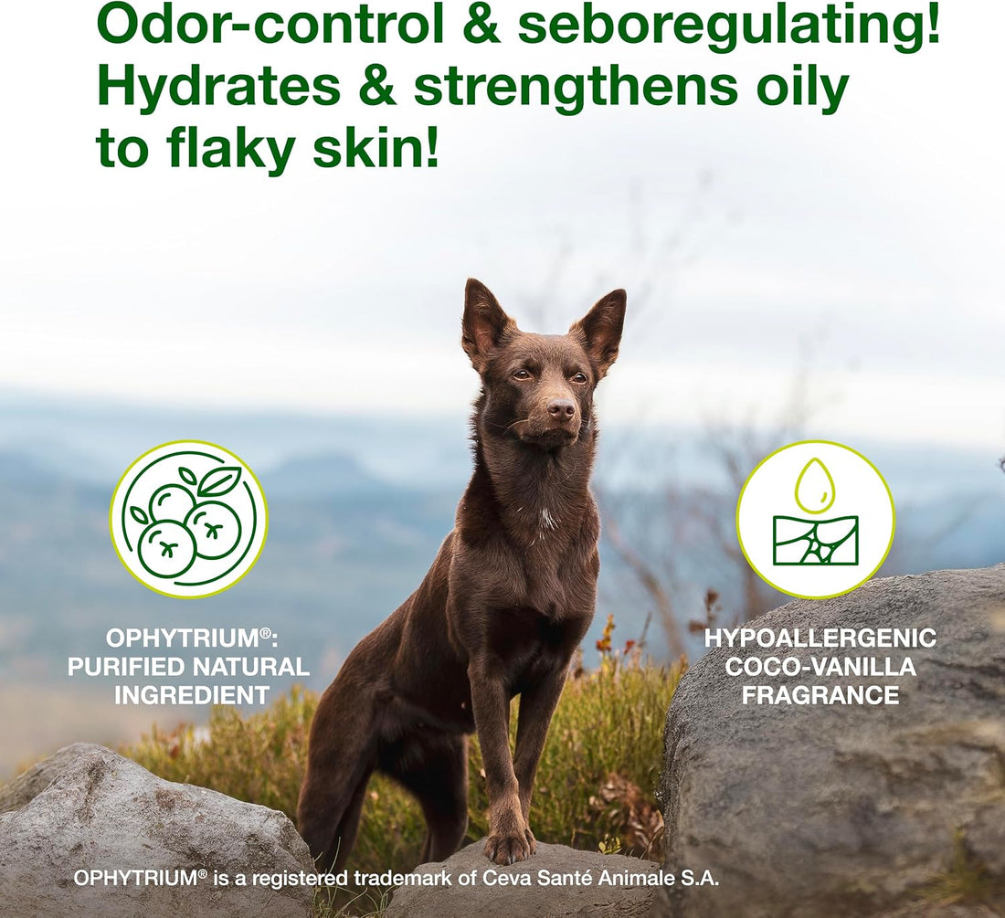 Douxo S3 SEB Shampoo, Contains 0.5% Ophytrium