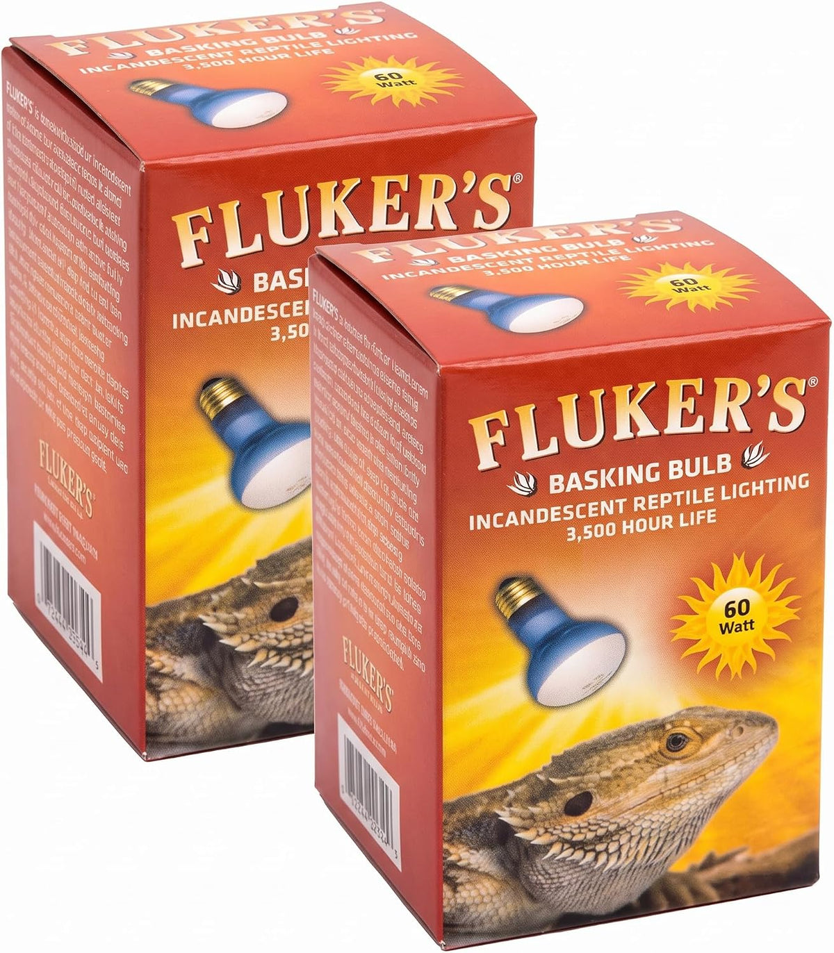 Fluker's Incandescent Basking Spotlight Bulbs for Reptiles Tanks