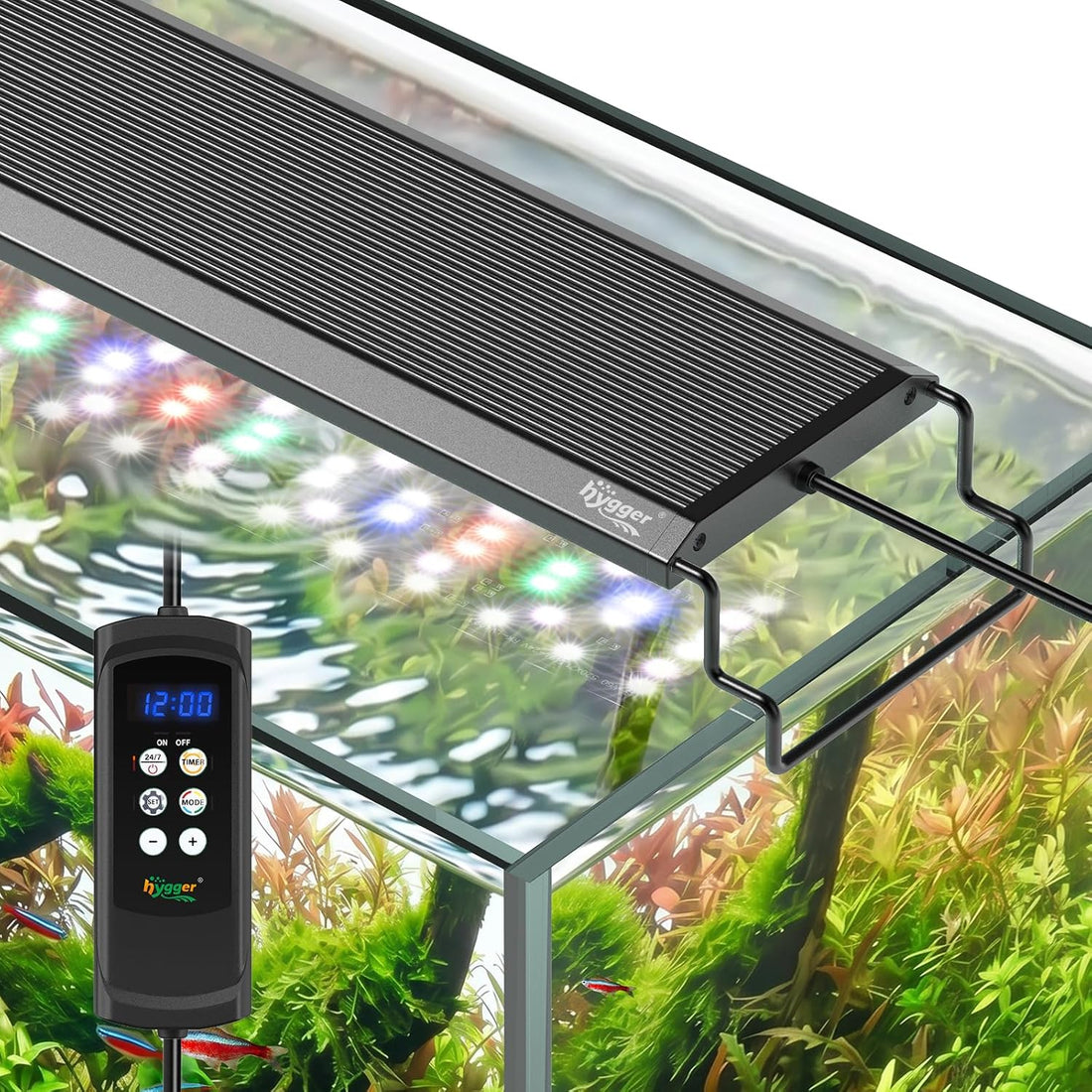 hygger Aquarium Light, 26W Full Spectrum Fish Tank LED Light