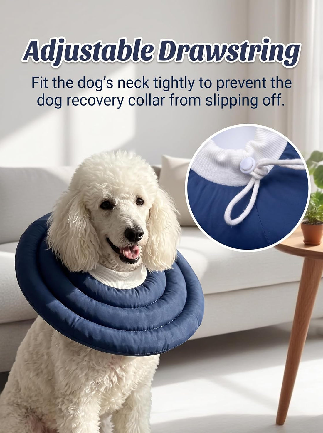Soft Dog Cones, Recovery Dog Donut Collar After Surgery- Cone