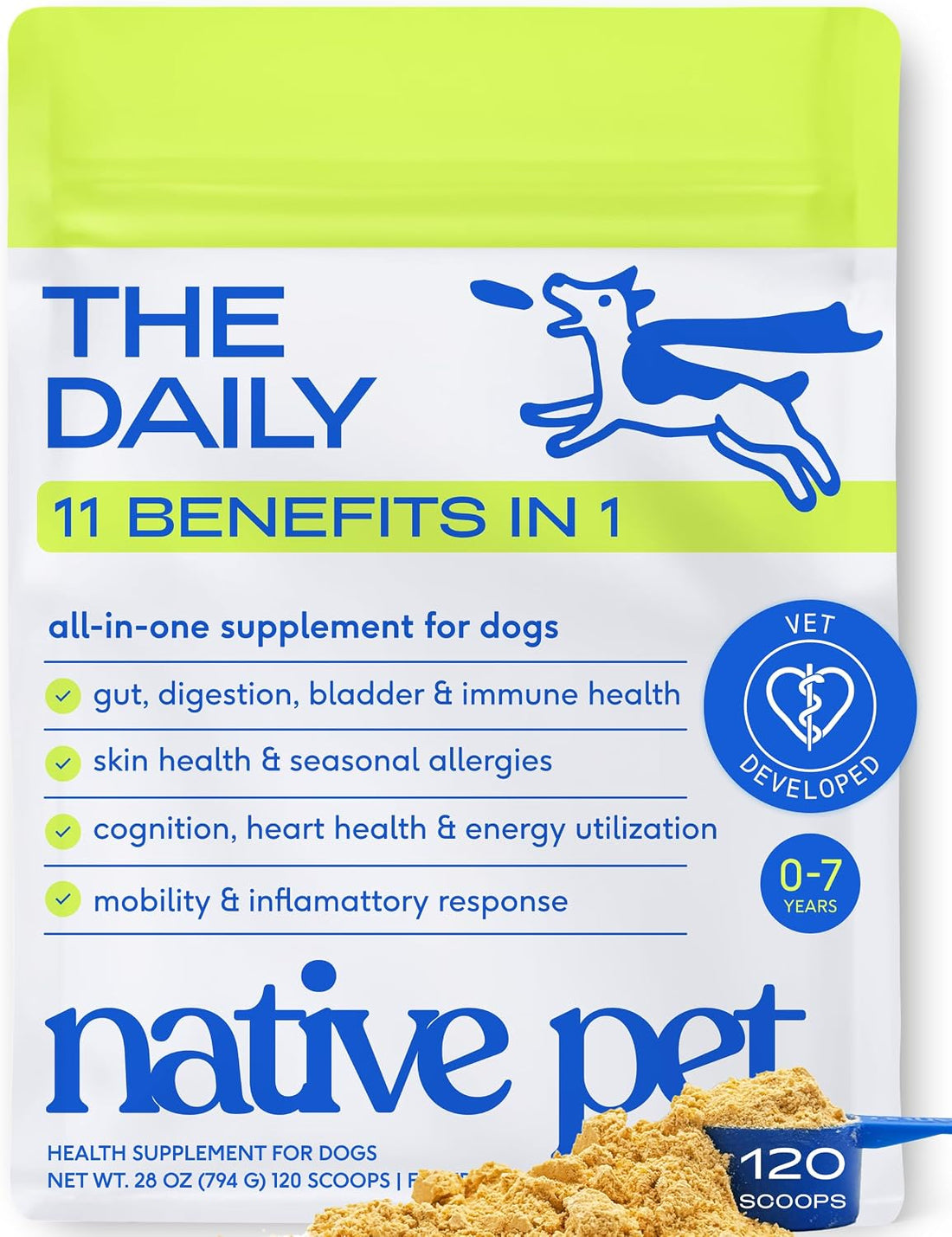 Native Pet The Daily Dog Vitamins & Supplements