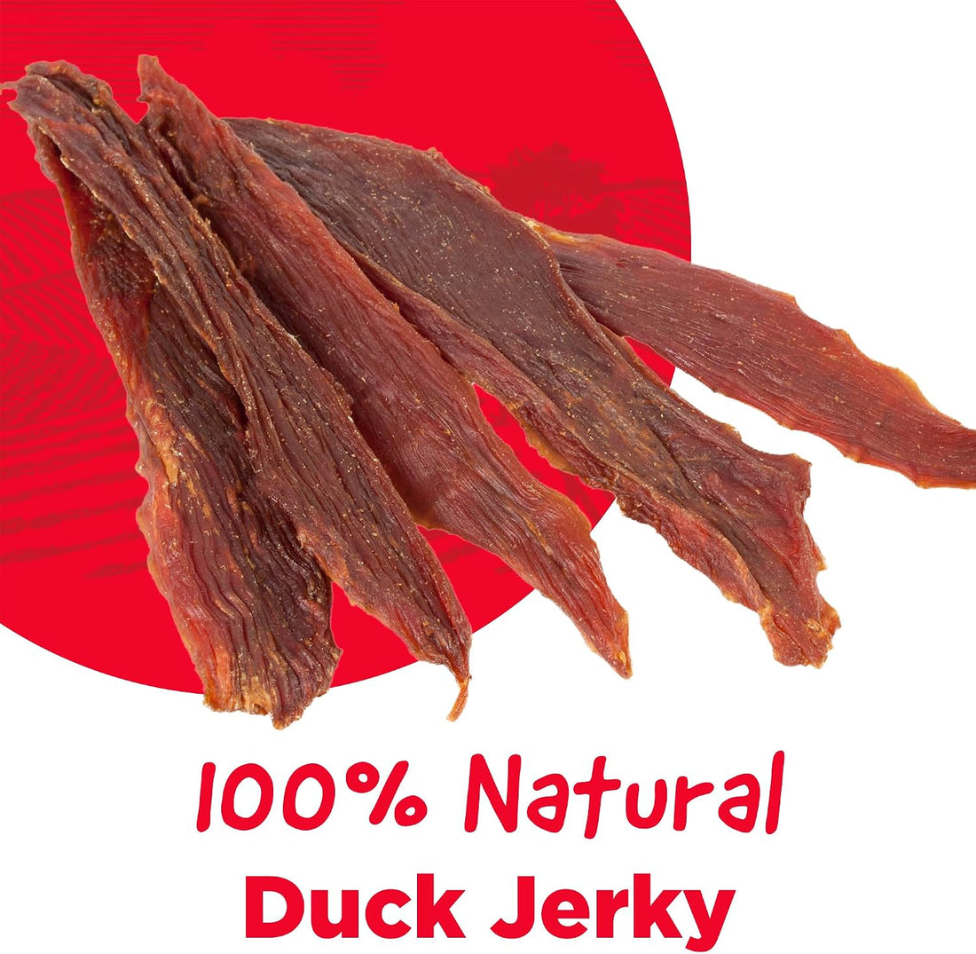 Country Kitchen Duck Jerky Tender Dog Treats, High Protein, 32 oz