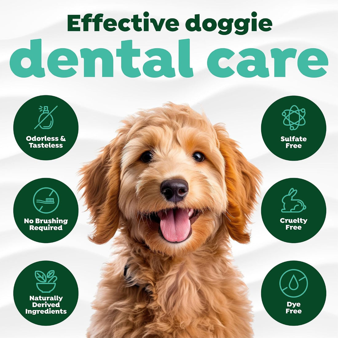TropiClean Fresh Breath Max Strenth Water Additive, Teeth Cleaning