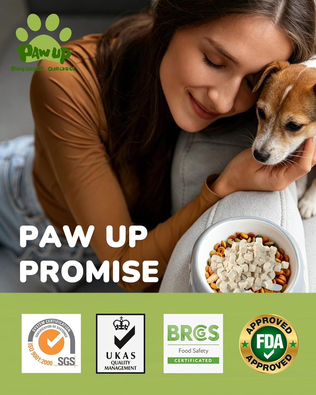 PAWUP Freeze Dried Chicken Dog Treats