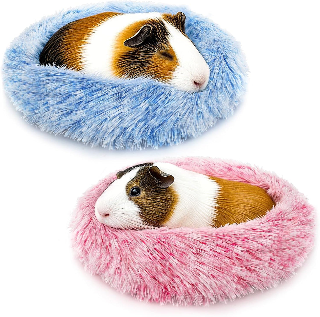 PETKNOWS 2-Pack Winter Guinea Pig Beds Hamster Bed Small Animal