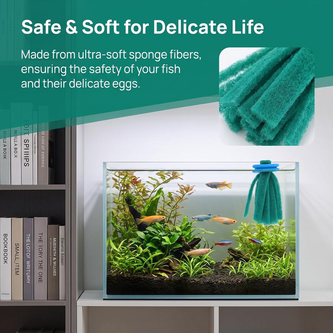 Homoyoyo10Pcs Fish Egg Collector Spawning Mop