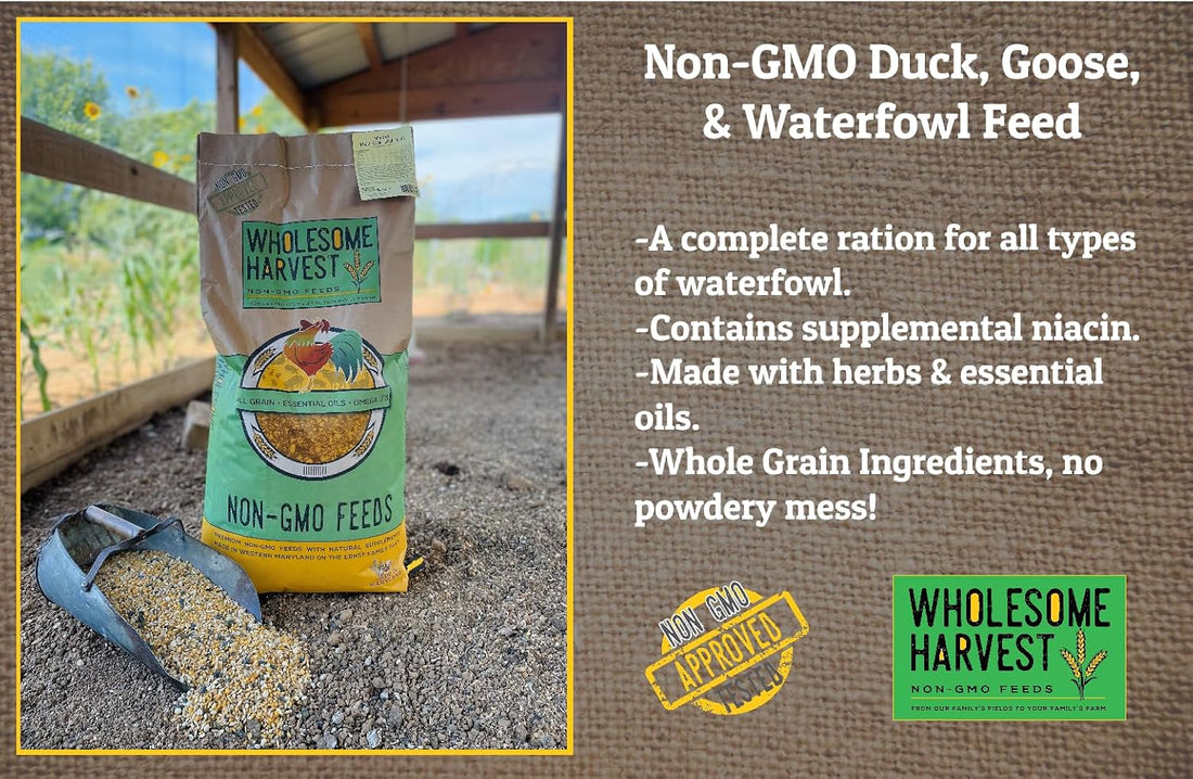 Wholesome Harvest Duck, Goose, Waterfowl Layer Feed 10 lb