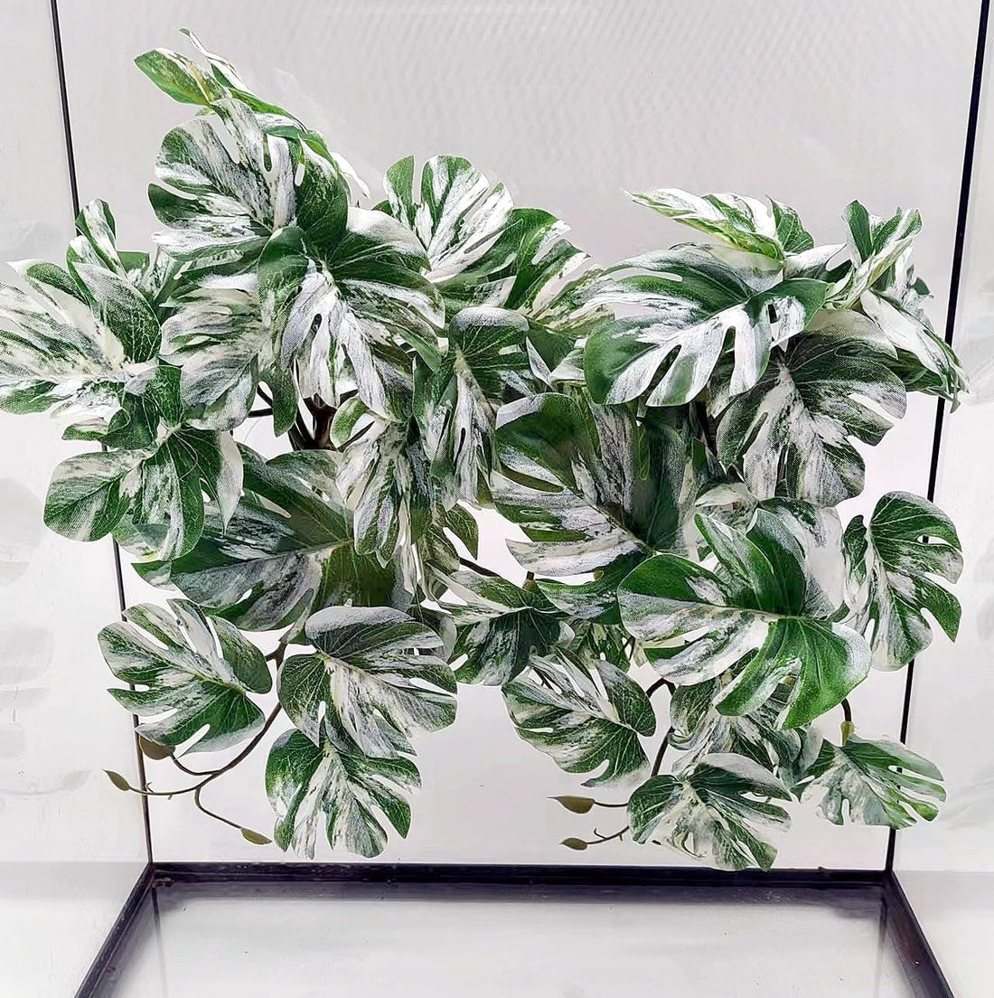 Reptile Plants for Terrarium, Reptile Tank Decor,Artificial Plants