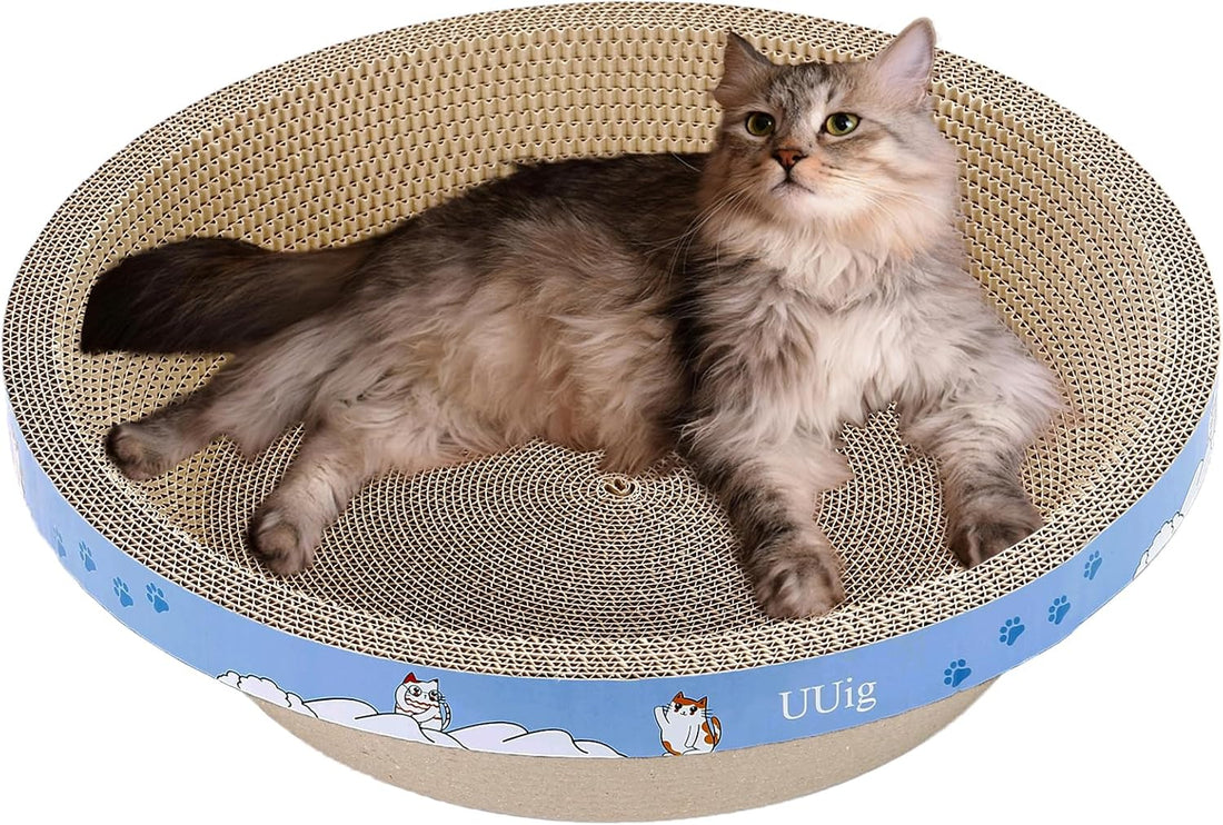 Cat Scratcher Bed 23.6x14.9” Extra Large Cardboard Cat Scratching Bed