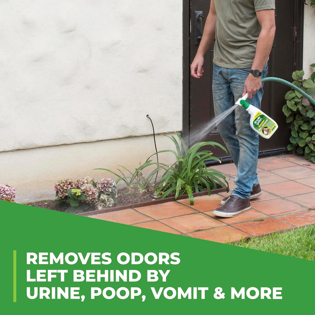 Simple Green Outdoor Odor Eliminator for Pets, Dogs, 1 gallon Refill