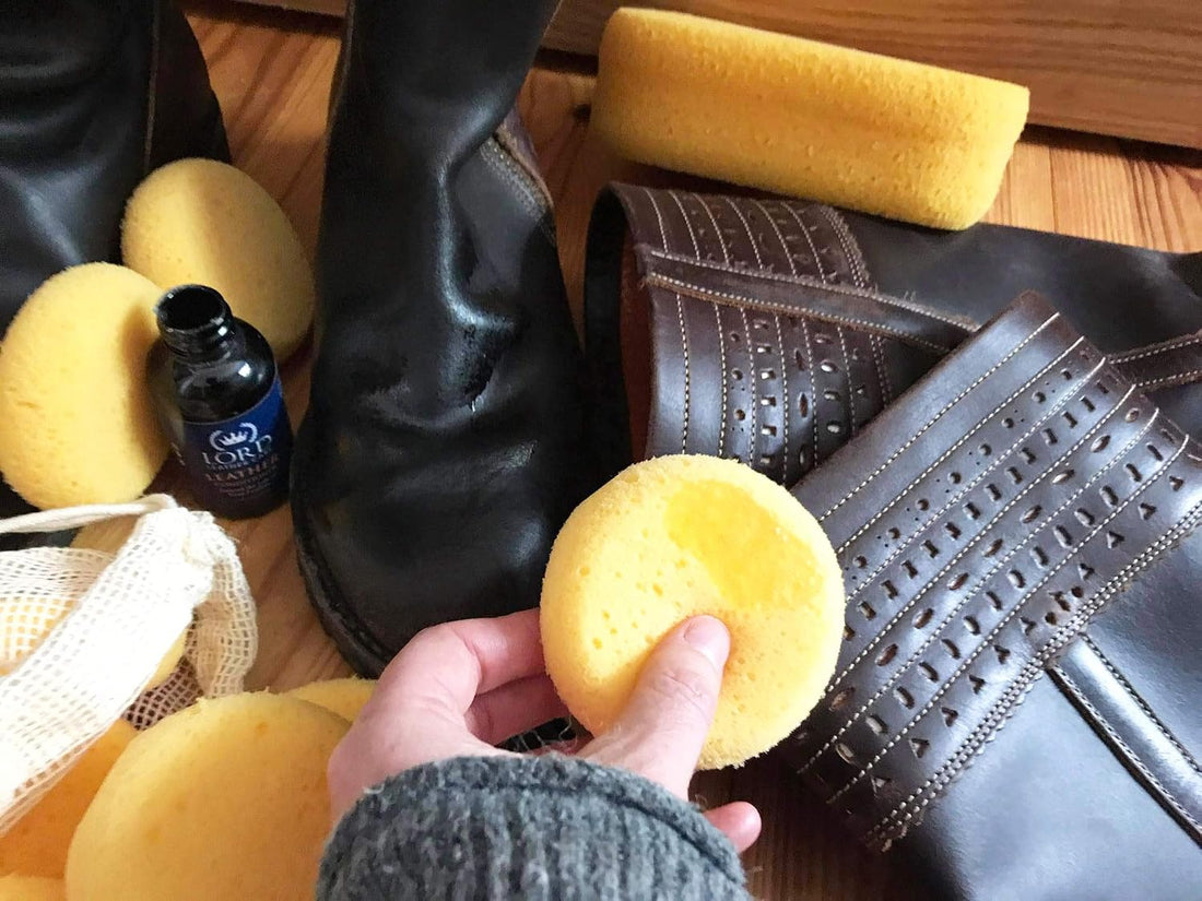 Premium Leather Care Synthetic Sponges 12pk, Horse Tack
