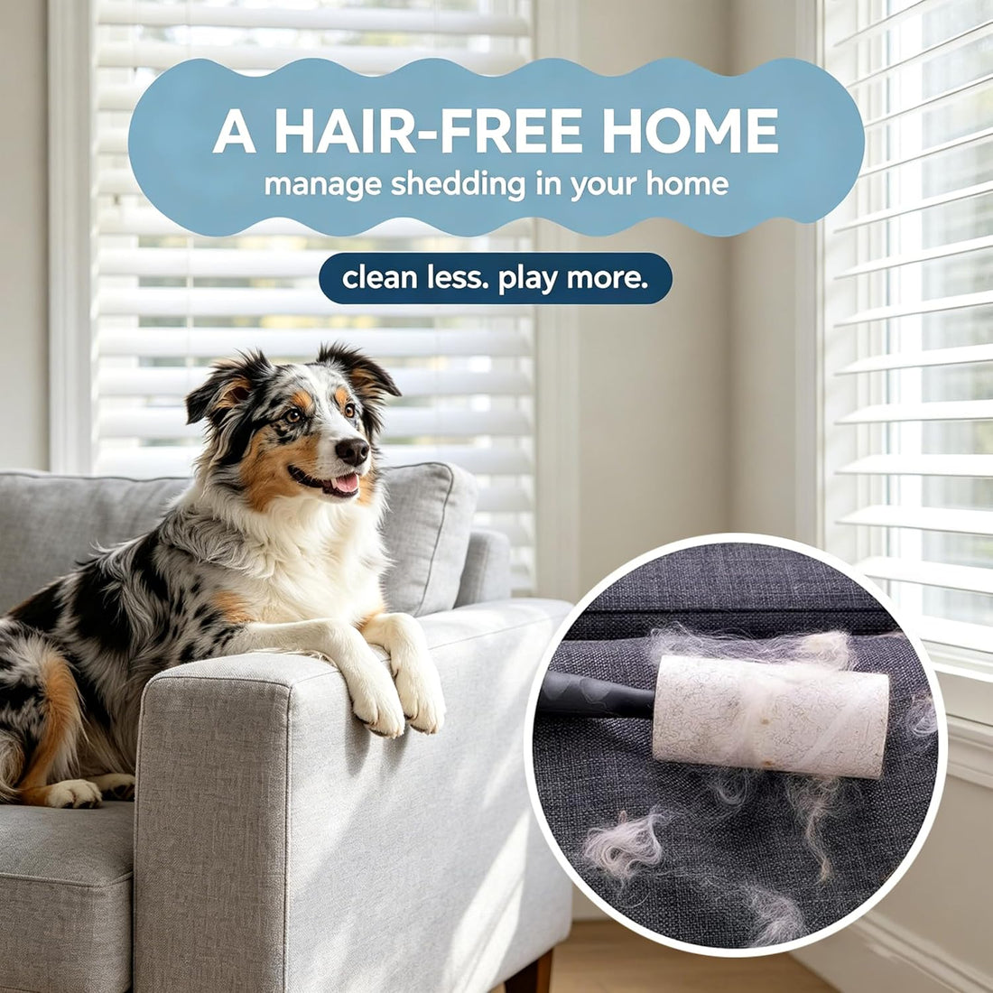 Deshedding Dog Brush for Shedding & Cat Undercoat Rake Pet Grooming