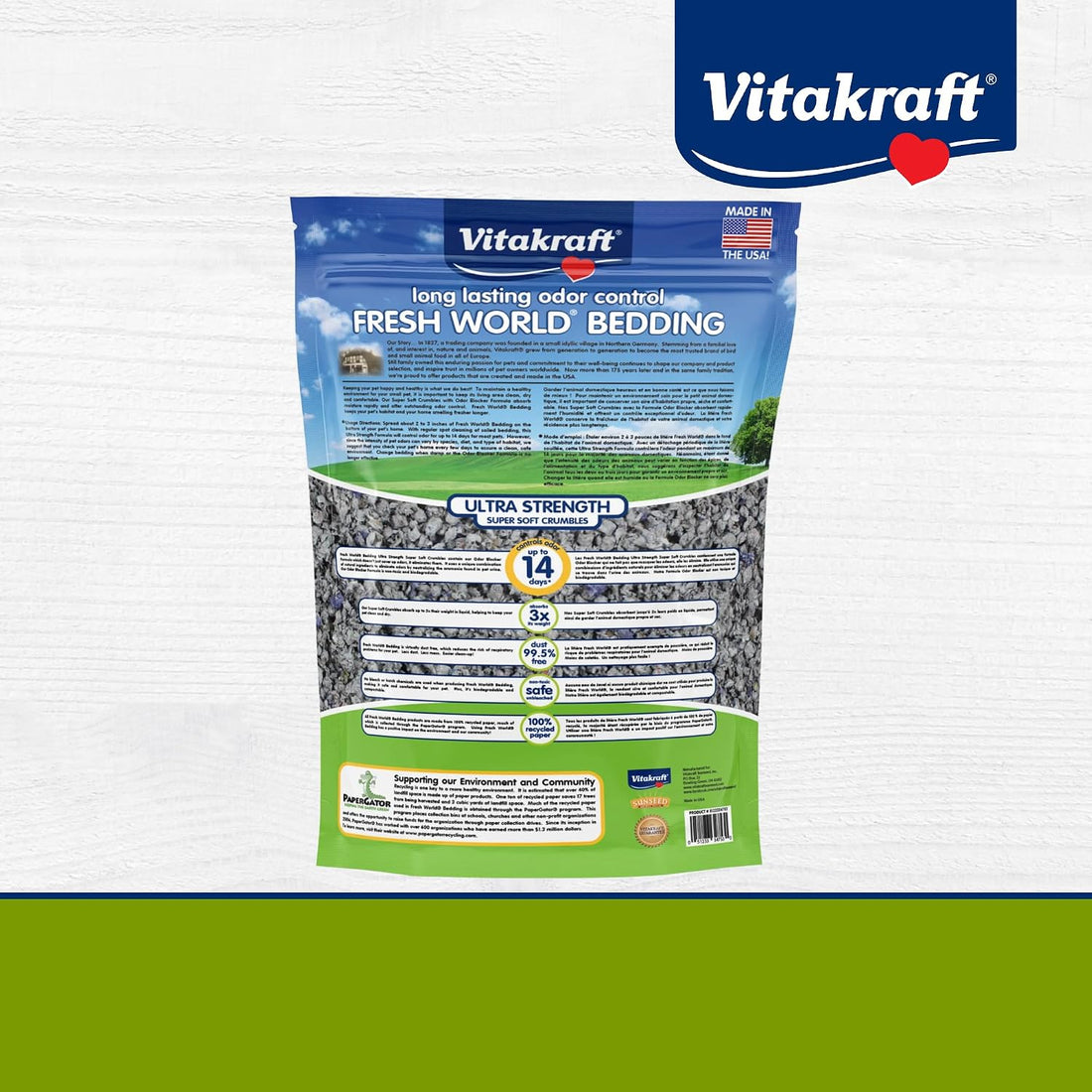 Vitakraft Fresh World Small Animal Bedding - Ultra Strength