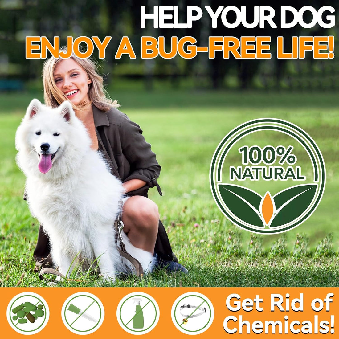Carmelie Flea and Tick Prevention for Dogs Chewables 200 Ct