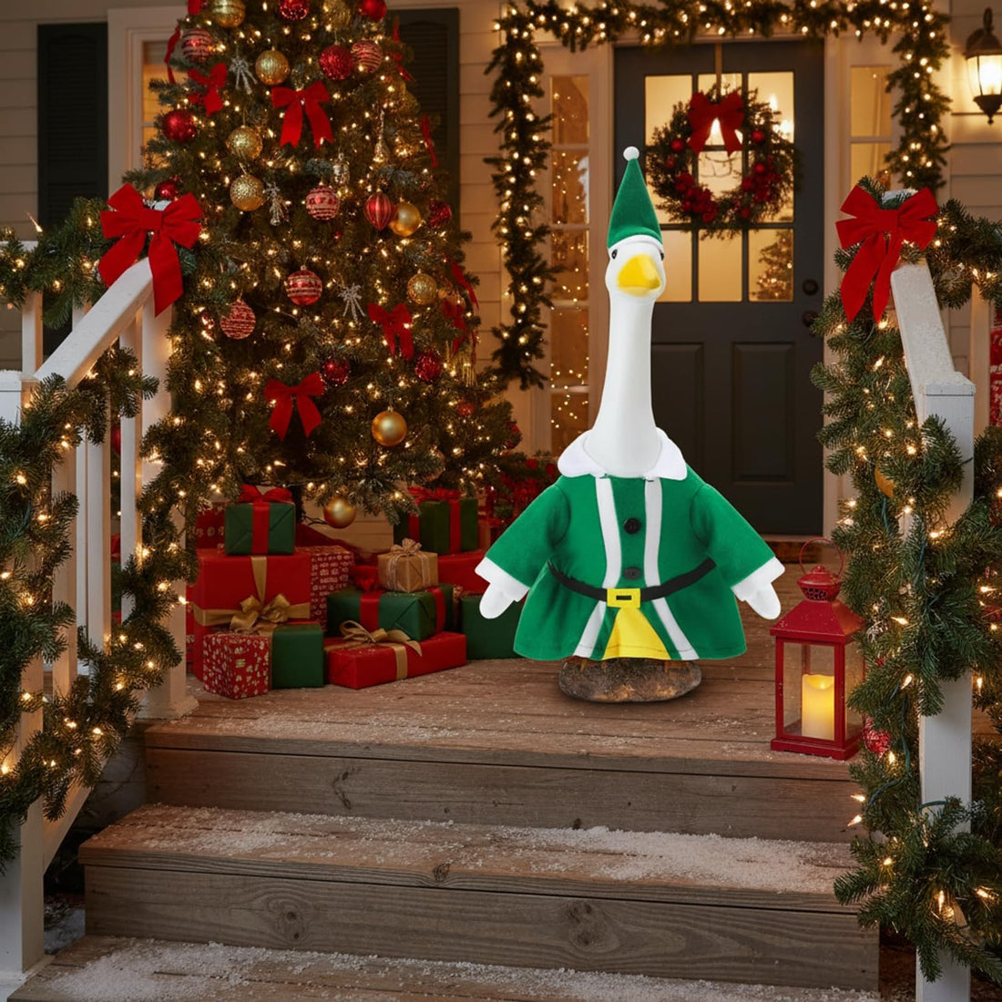 Halloween Porch Goose Outfits for 23" Statue
