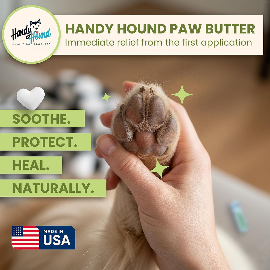 Handy Hound Dog Paw Balm - Paw Butter