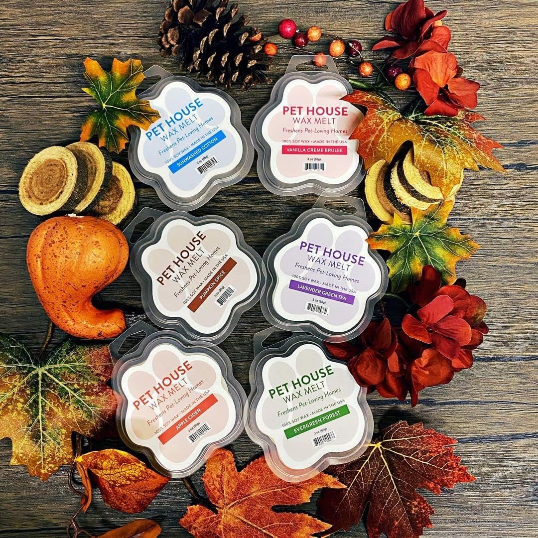 Apple Cider & Pumpkin Spice Wax Melts for Warmer Plant-Based Wax