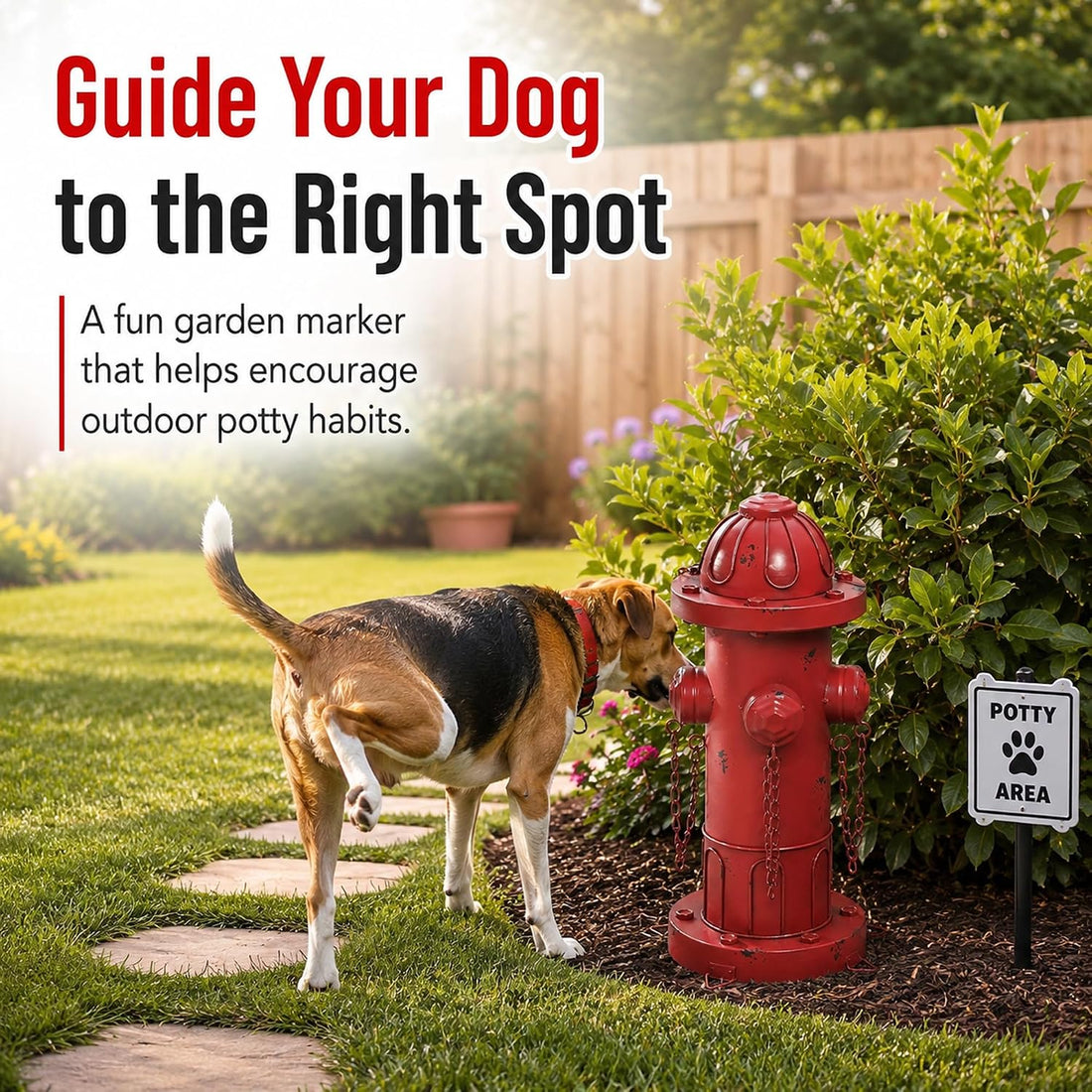 13.5" Vintage Metal Finish Dog Fire Hydrant Pee Post for Yard Puppy