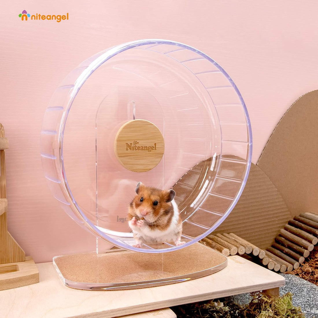 Niteangel Super-Silent Hamster Exercise Wheels