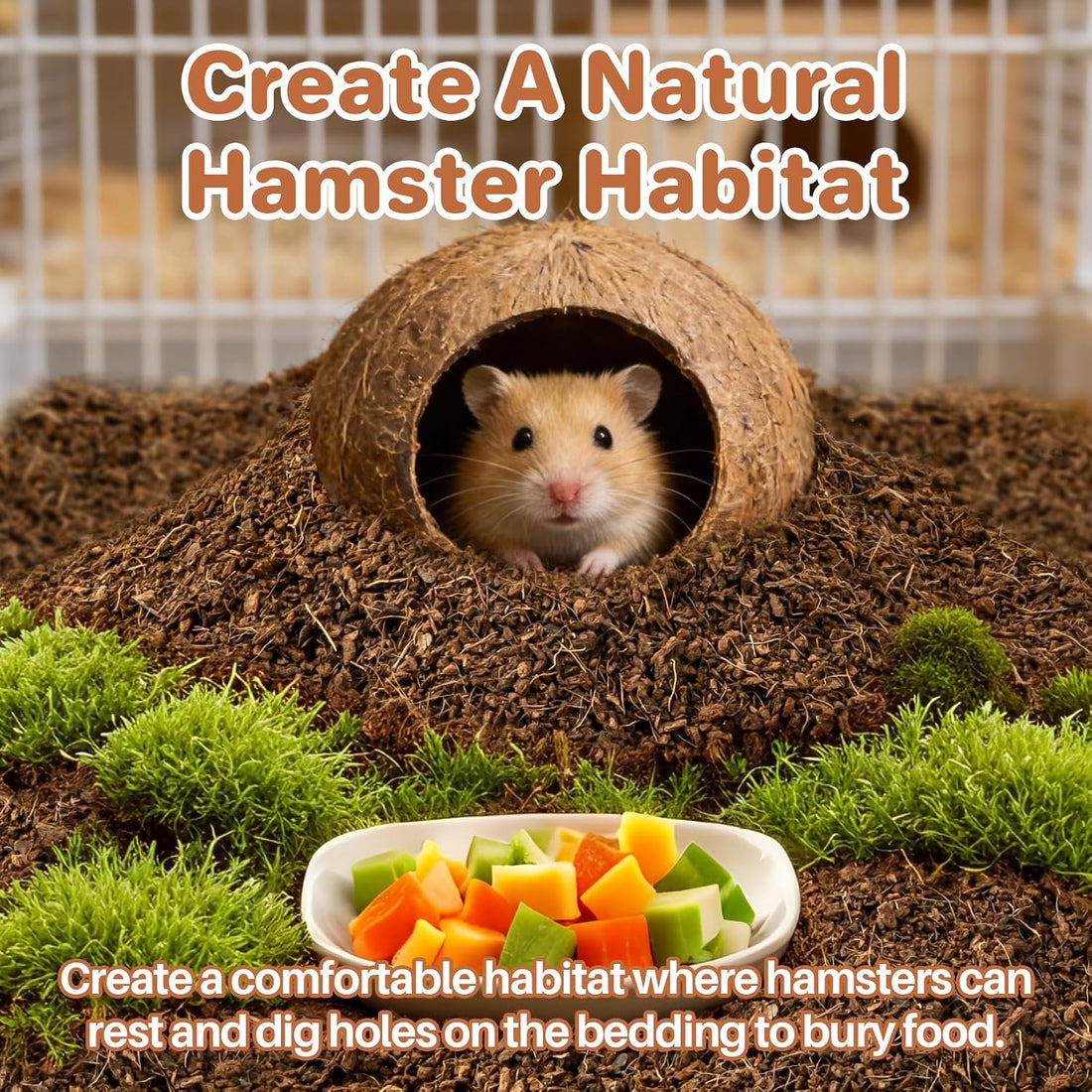 Sukh Coco Coir Hamster Bedding