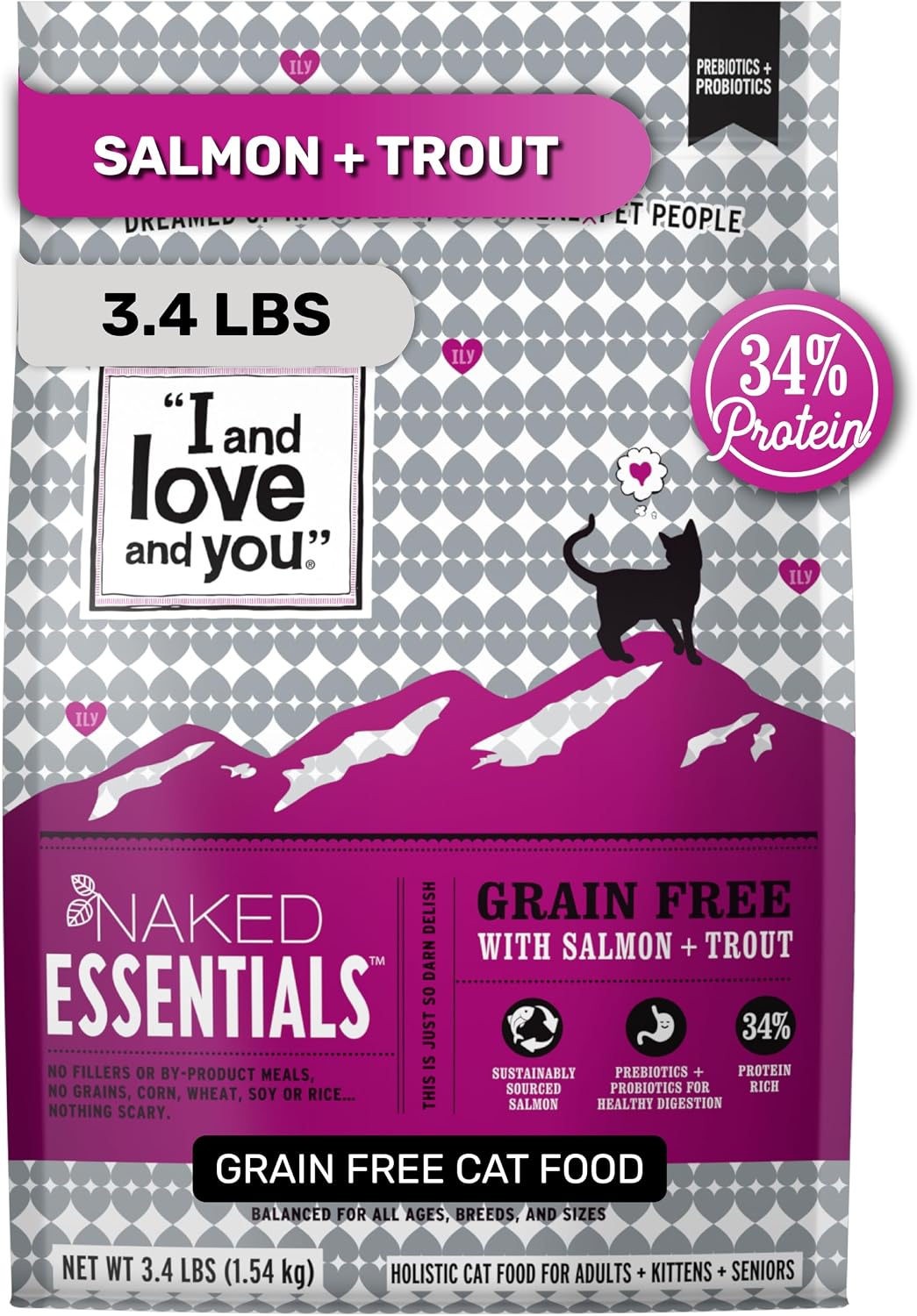 I and love and you Naked Essentials Dry Cat Food - Salmon + Trout