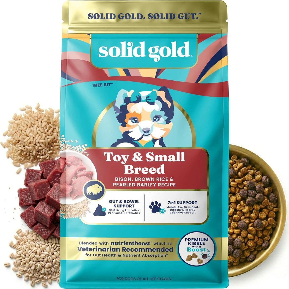 Solid Gold Small Breed Chicken Dry Dog Food, Grain Free
