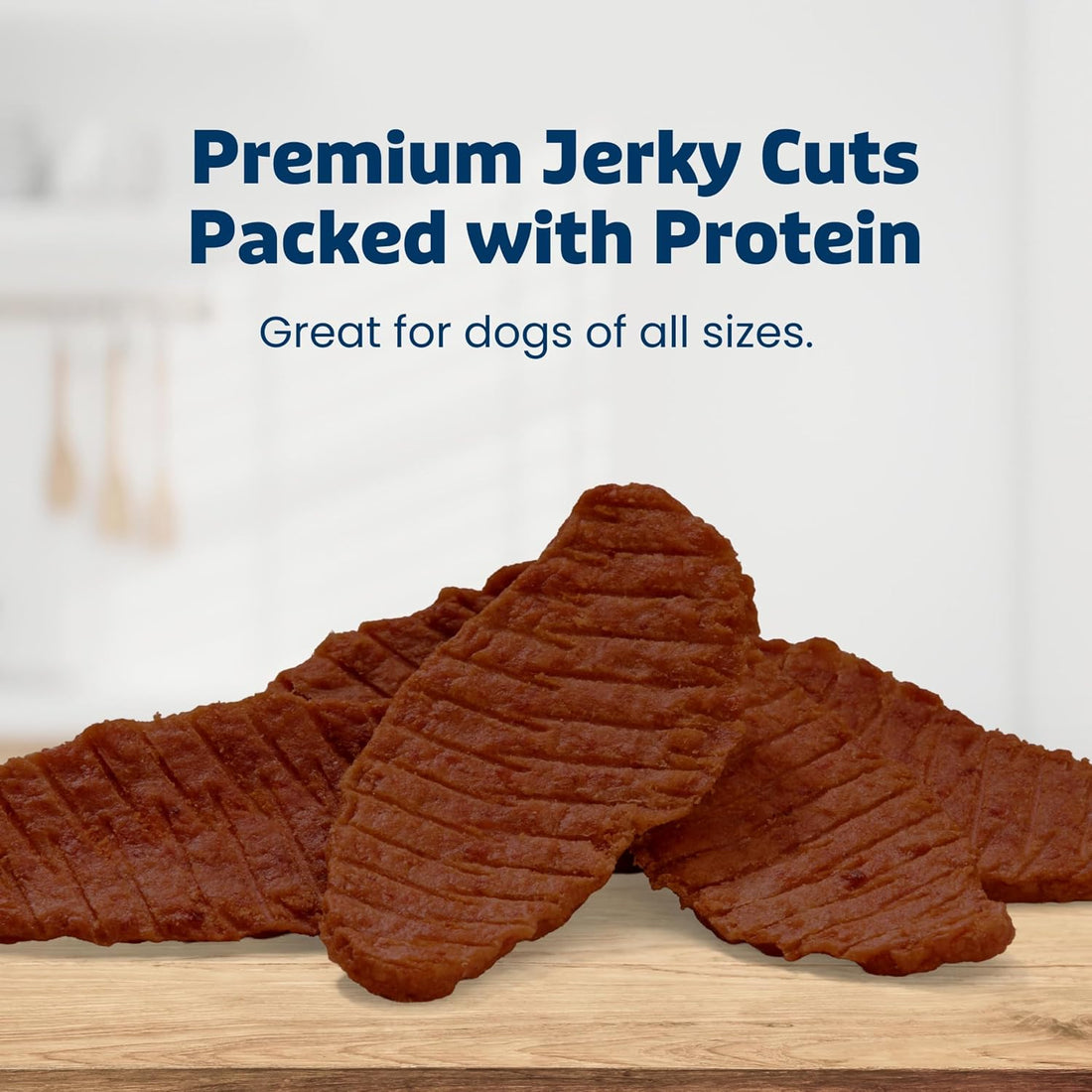 Blue Buffalo True Chews Premium Jerky Cuts Steak Dog Treats, 20 oz