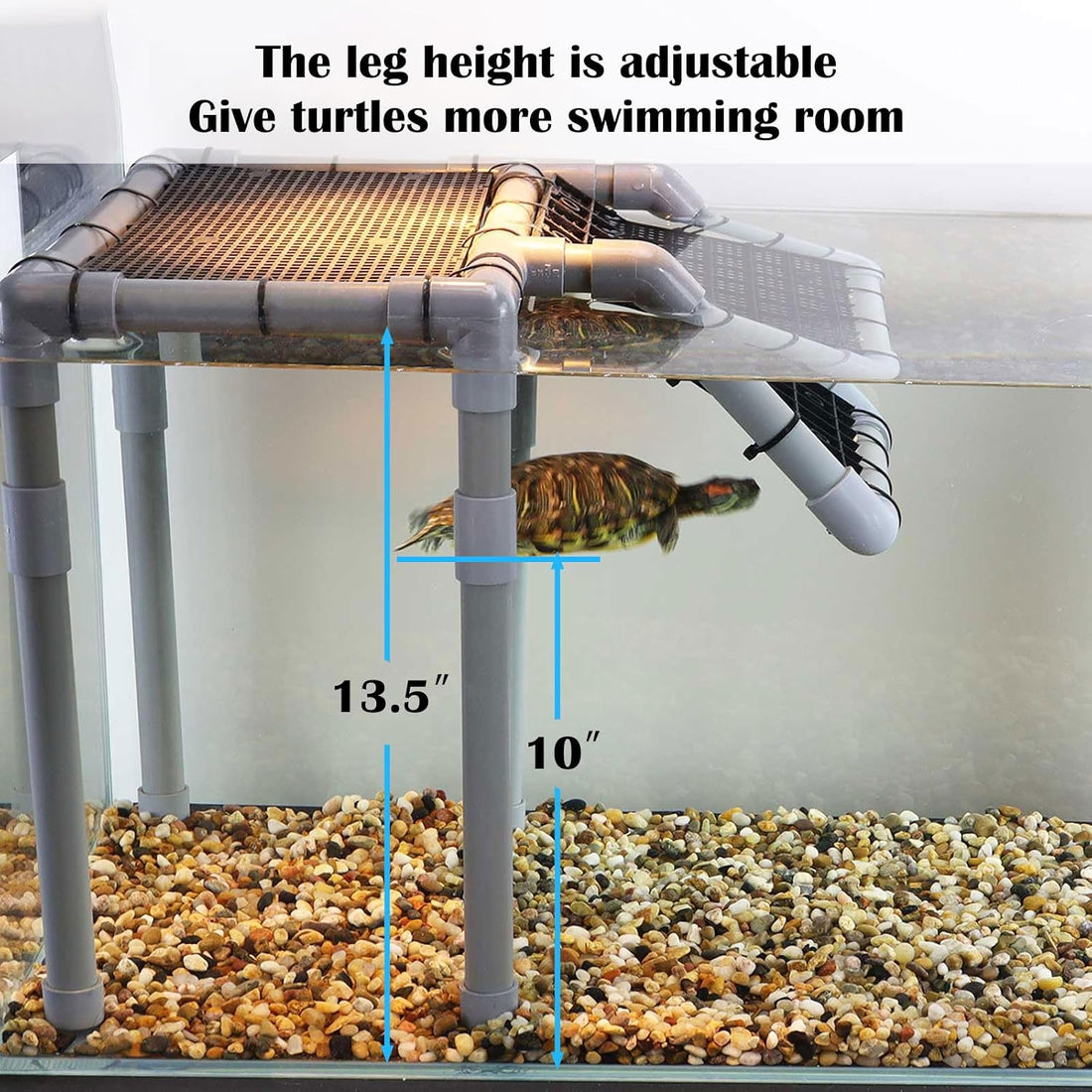 Large Turtle Basking Platform for Aquatic Turtles