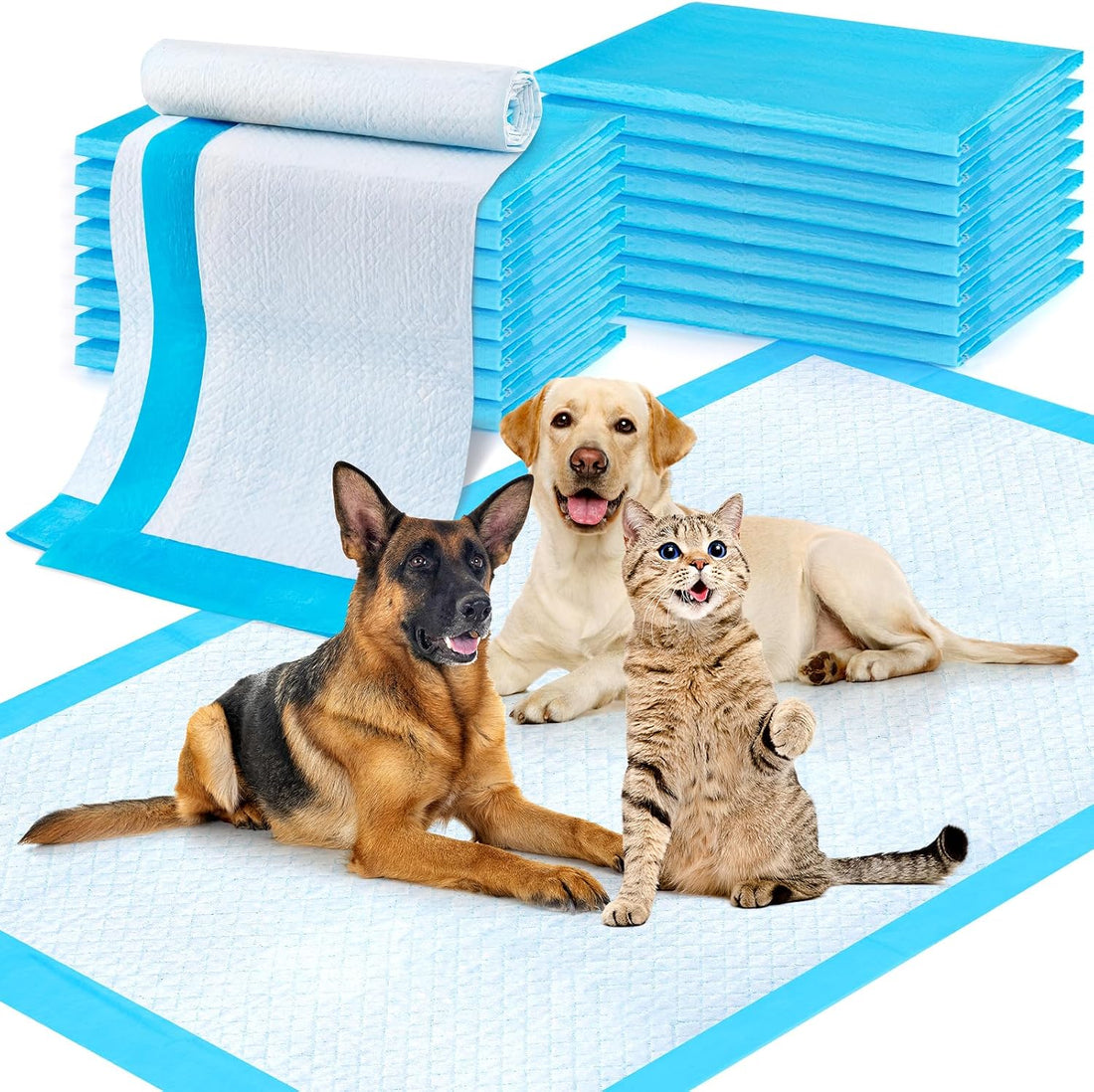 Puppy Pads Extra Large 36"x51" 40 Count, Pee Pads for Dogs & Cats