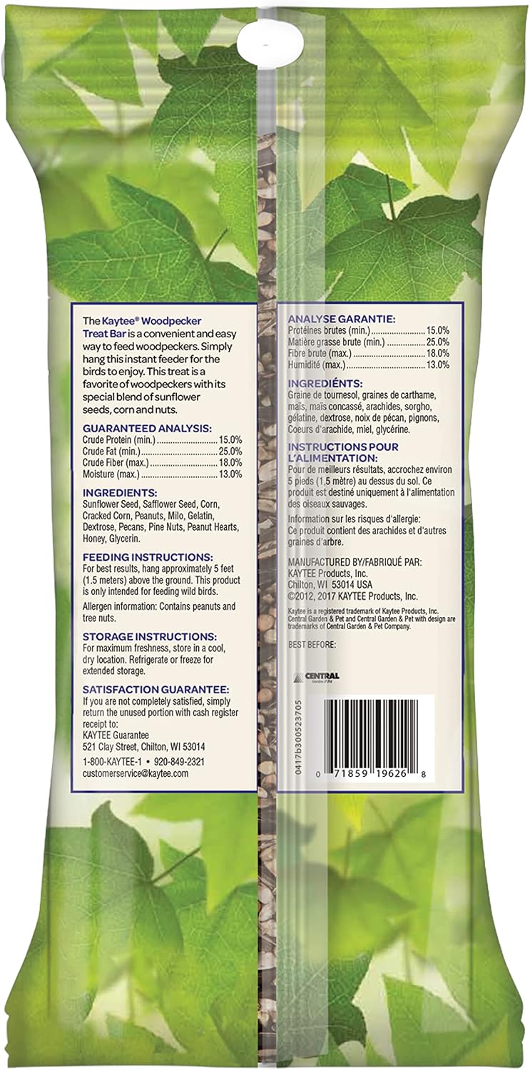 Kaytee Woodpecker Bird Bar 11 oz