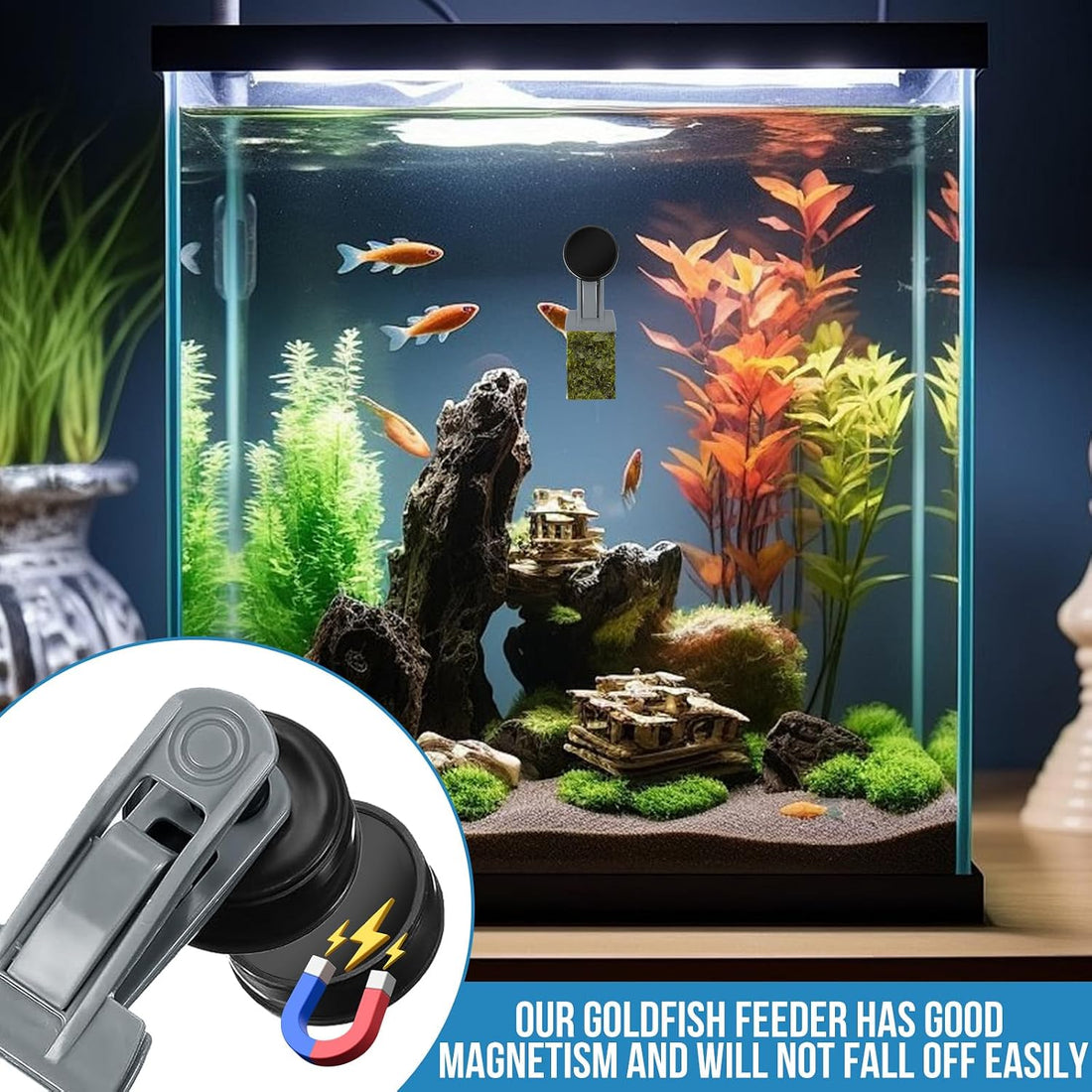 Magnetic Seaweed Feeder Clip
