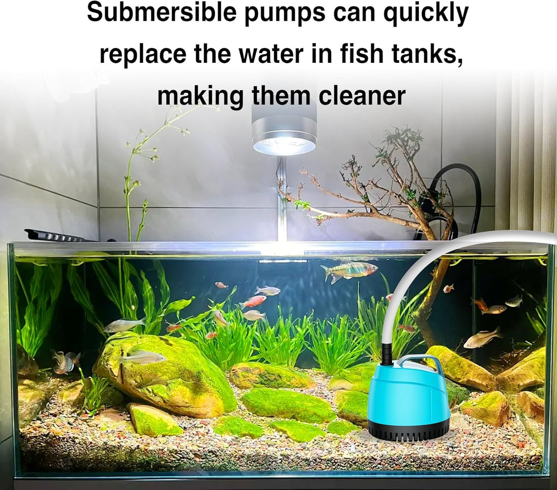 210GPH Submersible Water Pump Ultra Quiet,Bottom Suction Aquarium