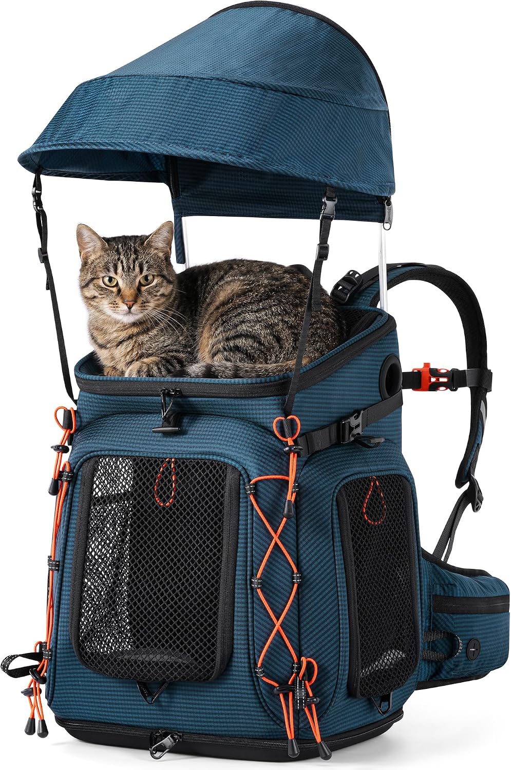 Pecute Cat Backpack Carrier,Pet Carrier Backpack for Hiking,Ergonomic