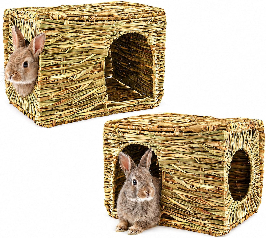 HERCOCCI Extra Large Grass House for Rabbit