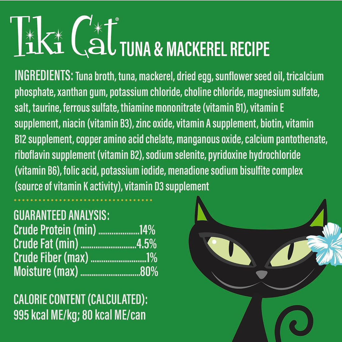 Tiki Cat Luau Velvet Mousse, Tuna & Mackerel in Broth