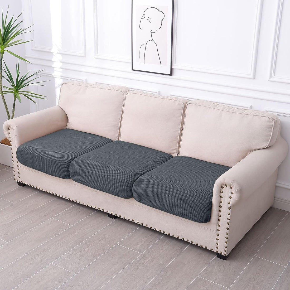 hyha Waterproof Couch Cushion Covers for Pets