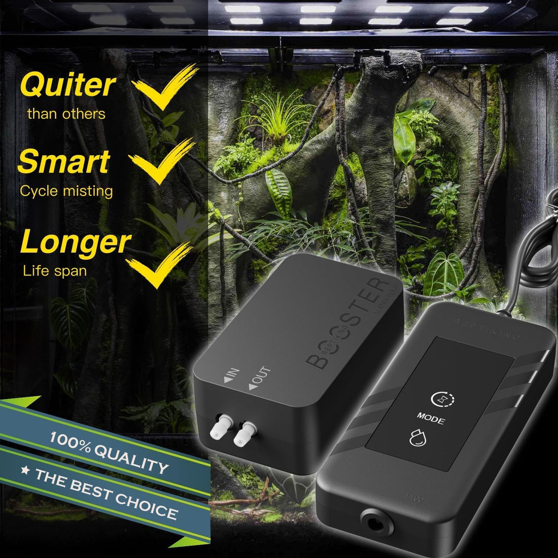 MRREPTILE Reptile Fogger Humidifiers Mister