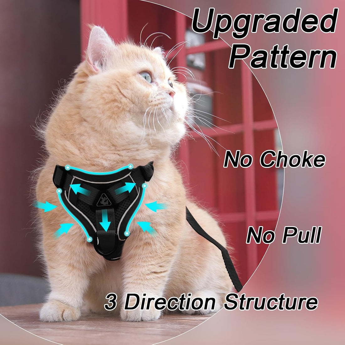 Skmeditec Cat Harness and Leash Set