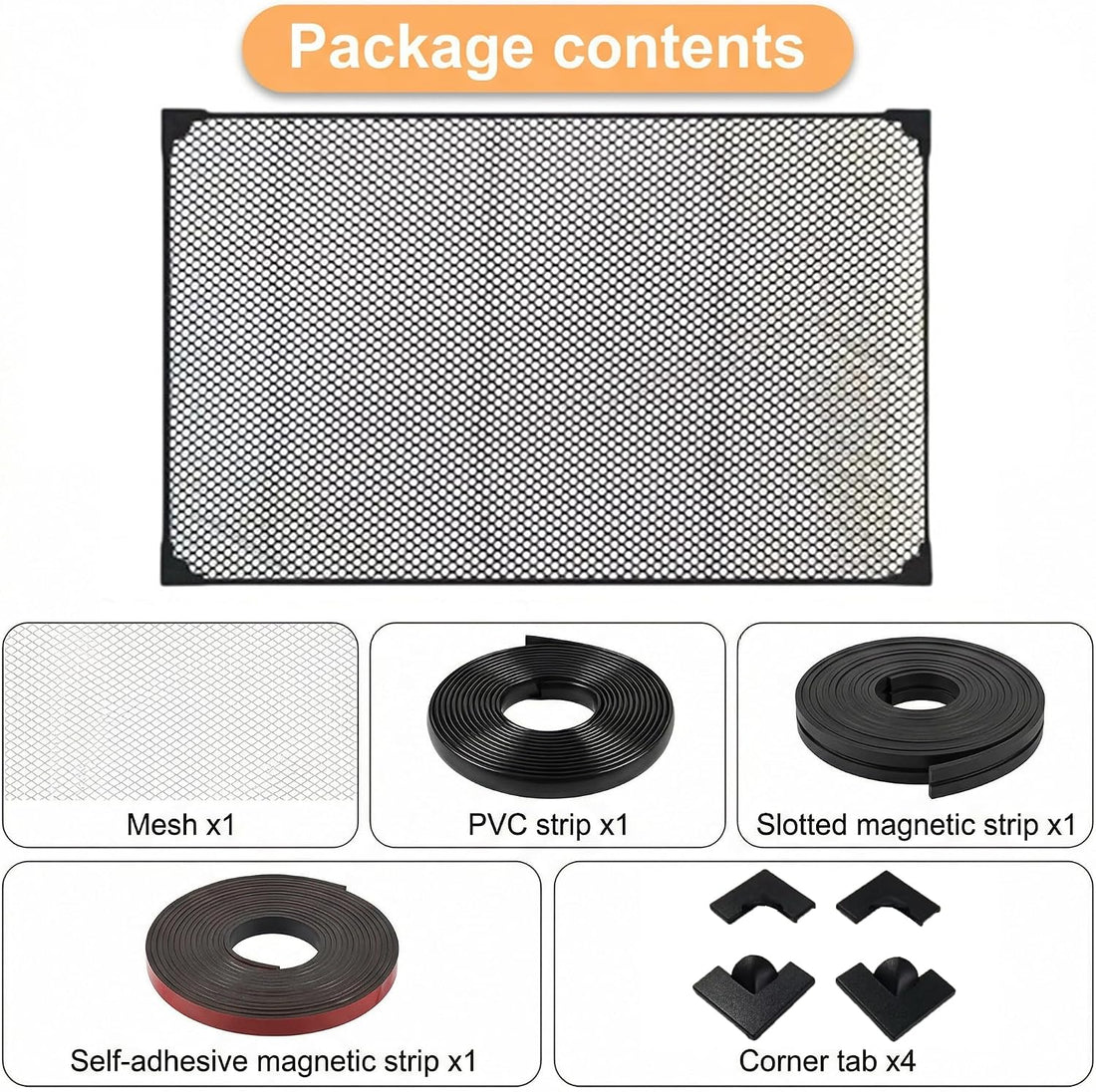 Magnetic Fish Tank Lid Aquarium Top Cover Anti-Jumping Mesh Net