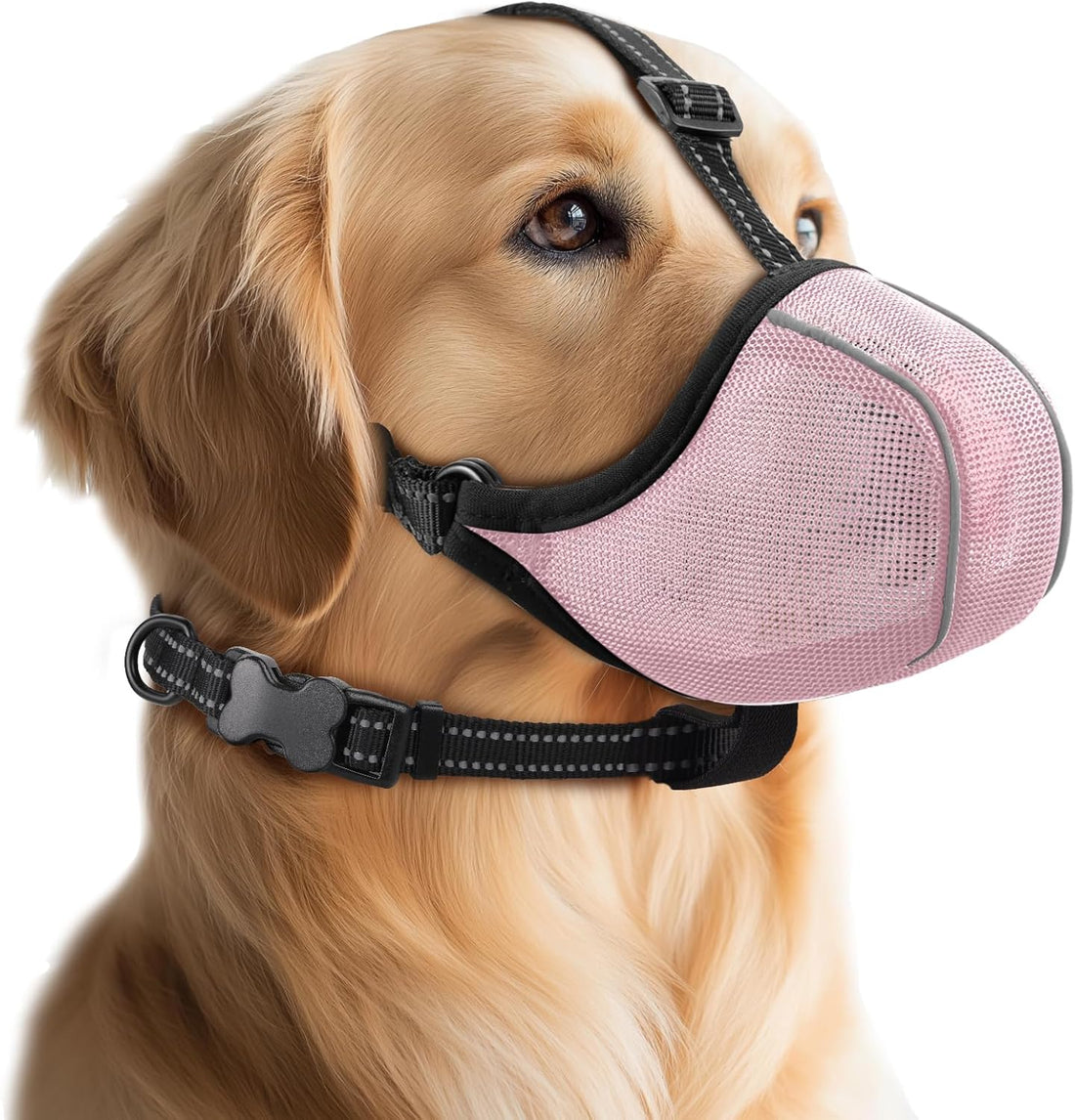 Dog Muzzle,Mesh Soft Muzzle for Small Medium Large Sized Dogs