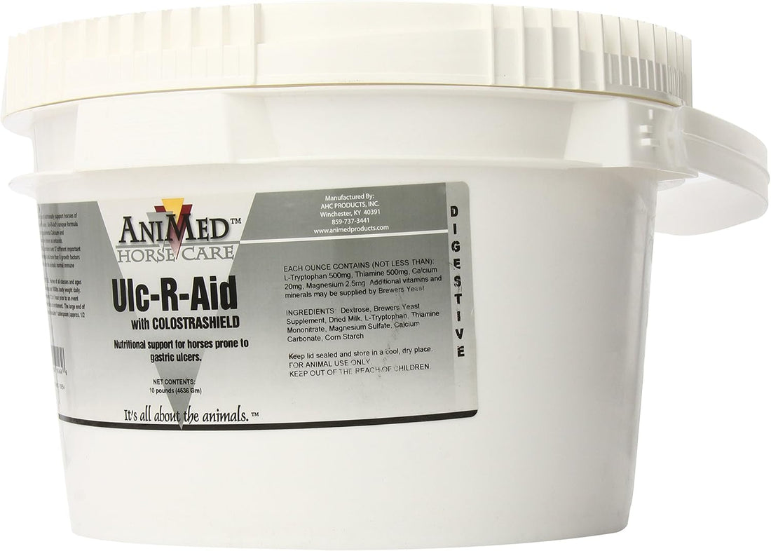 AniMed Ulc-R-Aid Nutritional Supplement for Horses, 10-Pound