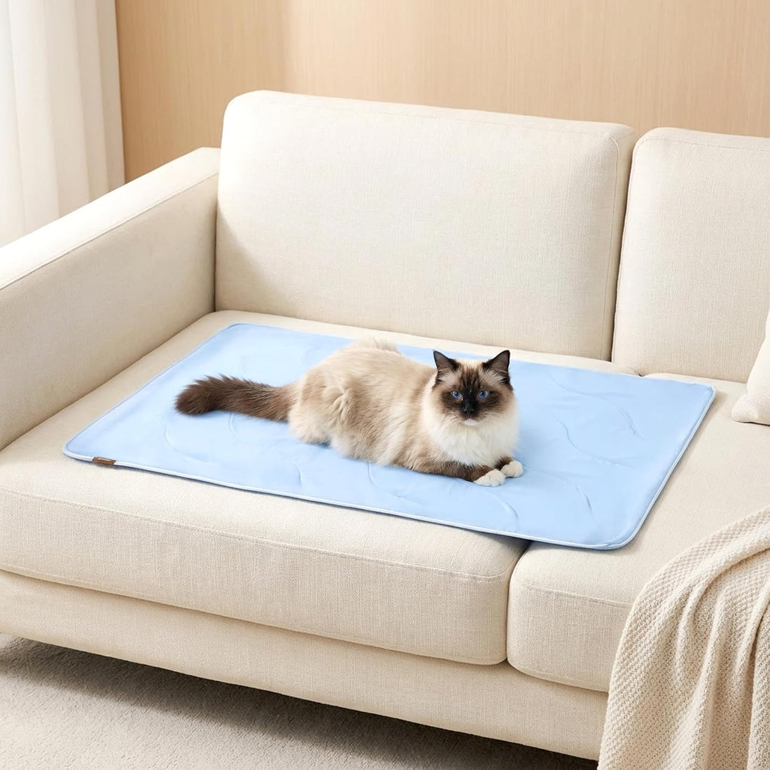 ZOMISIA Breathable Cooling Blanket for Large Dogs