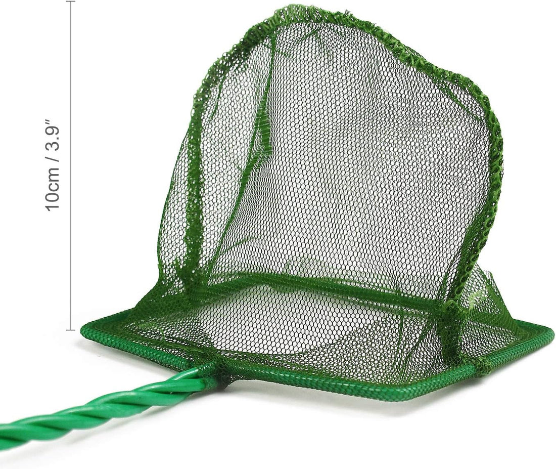 4Pcs Aquarium Fish Net, 4 Inch Quick Catch Mesh Nylon Fishing Nets