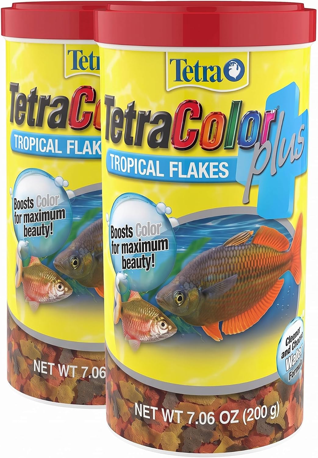 Tetra ColorPlus Tropical Flakes Fish Food, 7.06 oz