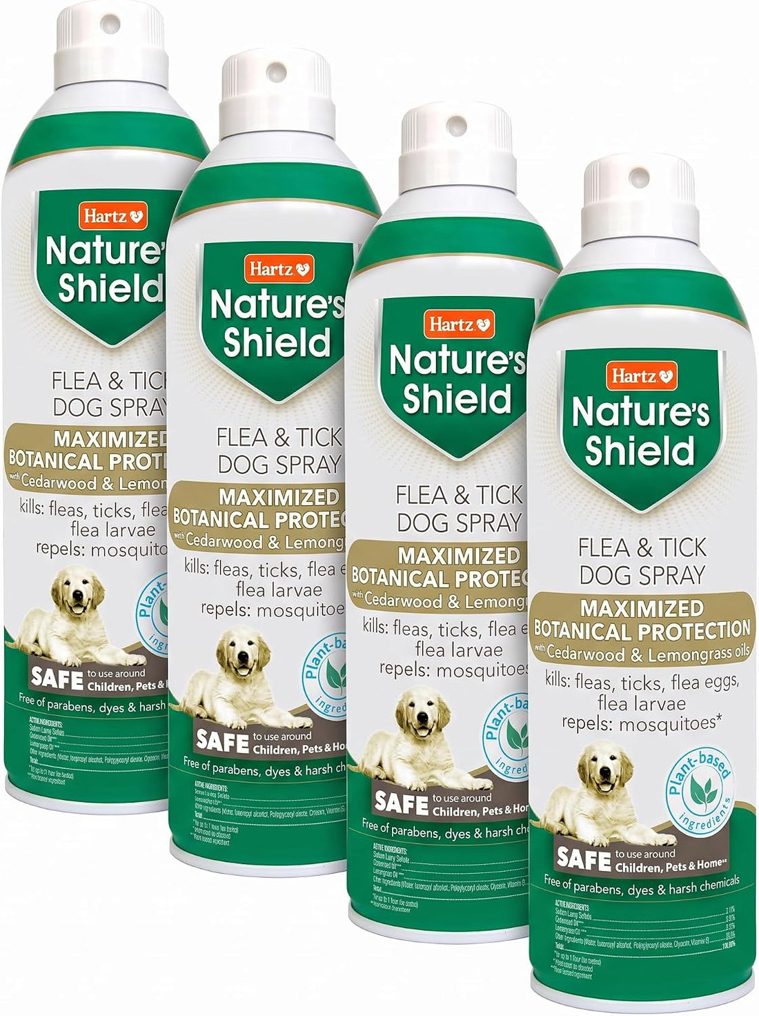 Hartz Nature’s Shield Flea & Tick Spray Treatment for Dogs