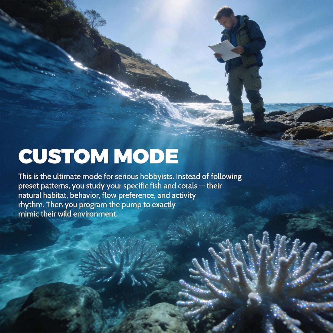 AQUASMITH Gyre Wave maker,Intelligent Tidal Control,8 models 20w