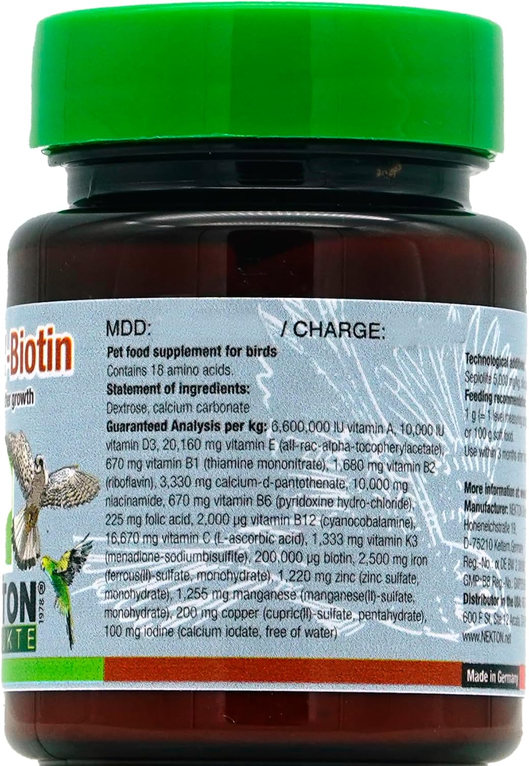 Nekton Bio for Feathering 35gm (1.23oz)