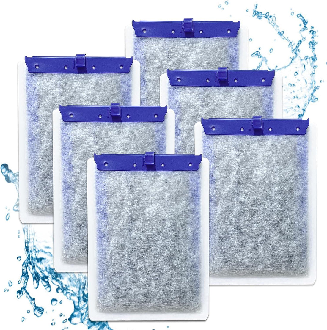 12PCS Medium Filter Cartridges Compatible with Tetra Whisper Bio-Bag