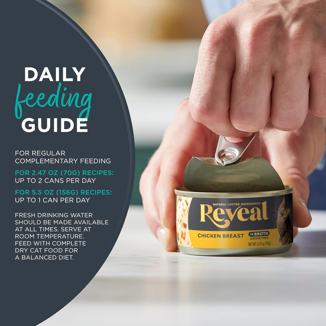 Reveal Natural Wet Canned Cat Food, 5-Flavor Variety Pack